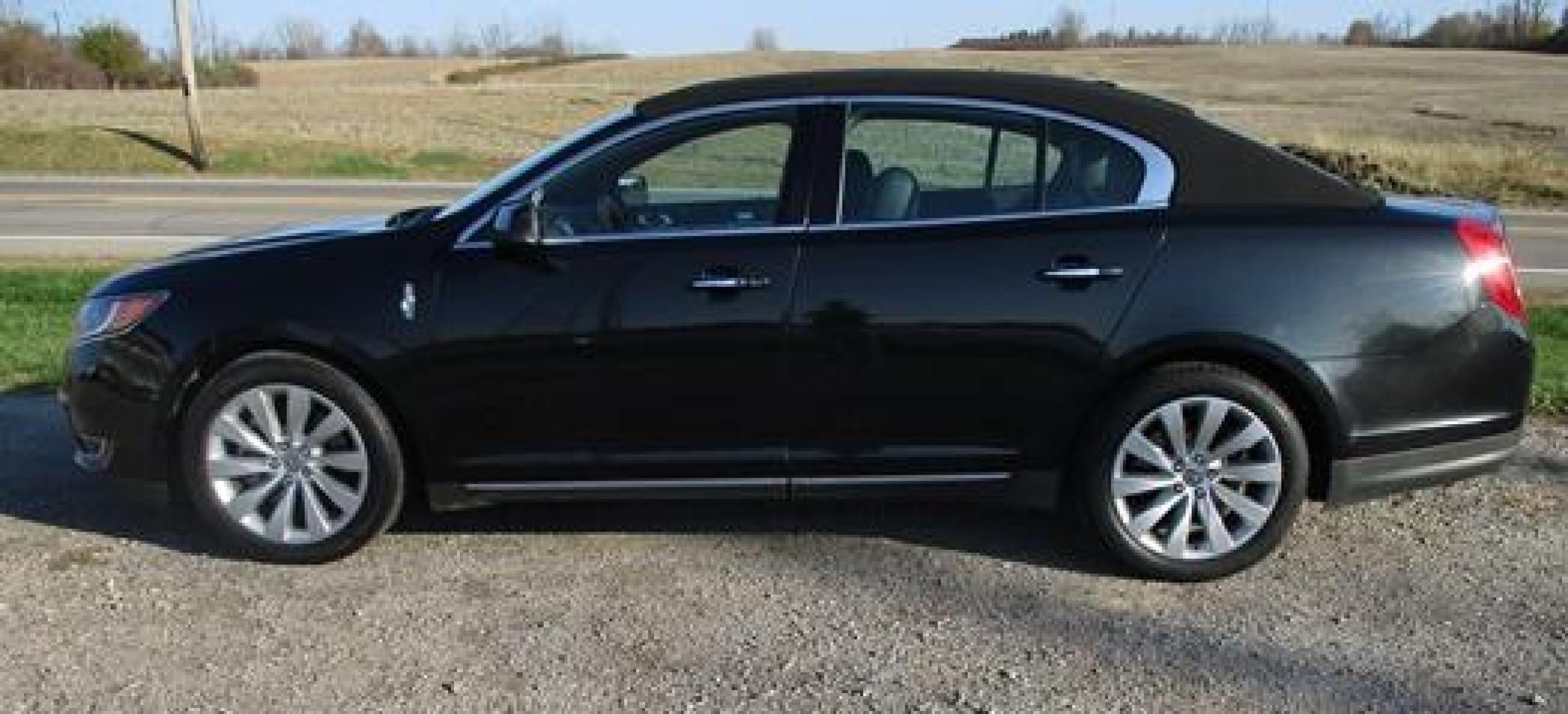 2014 Black /Black Lincoln MKS (1LNHL9EK7EG) with an 3.5L V6 DOHC 24V engine, 6-Speed Automatic transmission, located at 1725 US-68 N, Bellefontaine, OH, 43311, (937) 592-5466, 40.387783, -83.752388 - 2014 LINCOLN MKS "TUXEDO EDITION" AWD 3.7 v6, Auto, Black-Black Leather Int. w-power lumbar heated-cooled bucket seats, AM-FM-CD-MP3, Bluetooth, Sirius XM, NAVI, PW, PL, PB, PS w-tilt-cruise-controls, remote start, keyless entry, Power rear window sunshade, Presented in stunning Tuxedo Black, our - Photo #6