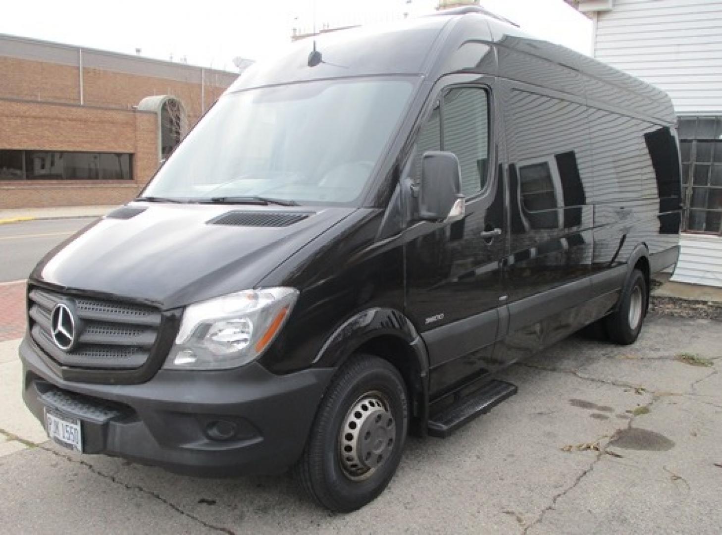 2016 Mercedes-Benz Sprinter 3500 with an Diesel engine, Auto transmission, located at 1725 US-68 N, Bellefontaine, OH, 43311, (937) 592-5466, 40.387783, -83.752388 - 2016 MERCEDES-BENZ SPRINTER, 3500 170" MOBILE OFFICE, V6, Blue Tech diesel/ Auto, 6 psg, includes driver, 2 Desks w/Corian top, AM/FM/CD/FLAT SCREEN, Storage Cab, Couch/Bed, wood floor, Refrig., Micro-wave, PW, PL, PB PS w/ tilt/cruise, Back-up camera, Roof-air, 110 Power. 96K Miles $58,800 - Photo#0