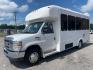 2012 White /Blue Ford E350 with an 5.4L engine, Auto transmission, 0.000000, 0.000000 - 2012 Ford E-350 Starcraft Conversion - 5.4L V8 Gas Engine - Automatic Trans - Electric Entrance Door - 8 Passengers + 2 Wheelchairs - Mid Back Seats - Retractable Seat Belts - Stainless Wheel Simulators - Front and Rear A/C - Handicap Lift - 6 New Tire s - Photo#5