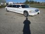 2003 White /Black Lincoln Town Car Limousine (1L1FM81W33Y) with an 4.6L V8 SOHC 16V engine, 4-Speed Automatic Overdrive transmission, located at 1725 US-68 N, Bellefontaine, OH, 43311, (937) 592-5466, 40.387783, -83.752388 - Photo#0