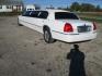 2003 White /Black Lincoln Town Car Limousine (1L1FM81W33Y) with an 4.6L V8 SOHC 16V engine, 4-Speed Automatic Overdrive transmission, located at 1725 US-68 N, Bellefontaine, OH, 43311, (937) 592-5466, 40.387783, -83.752388 - Photo#1