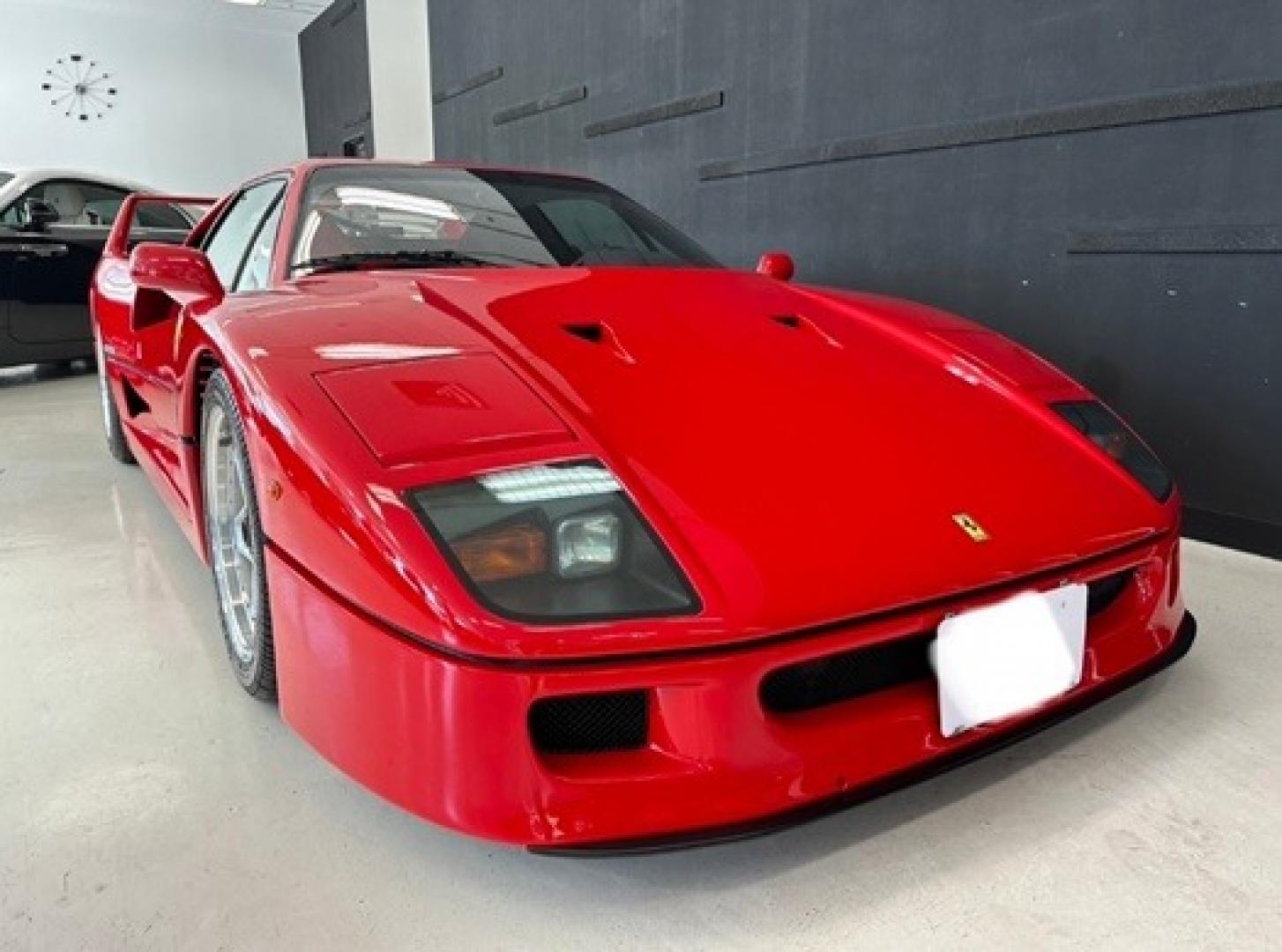 1990 Red Ferrari F40 , 0.000000, 0.000000 - 1990 Ferrari F40 1990 delivered as new in France 1992 delivered to 2nd owner in Japan from France. 2003 current owner All service record from present owner All repaint for refresh perfect skill Exchanged new cutch and master last month, was reupholstered both of the seat new fabric and spong - Photo#2