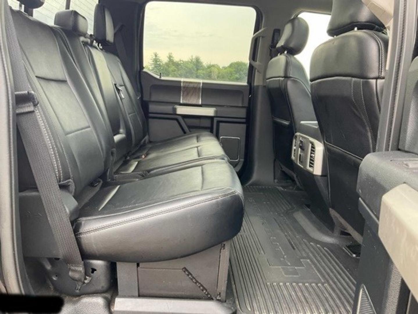 2017 Black /Black Ford F-350 SD Lariat Crew Cab Long Bed DRW 4WD (1FT8W3DT1HE) with an 6.7L V8 OHV 16V DIESEL engine, 6A transmission, located at 1725 US-68 N, Bellefontaine, OH, 43311, (937) 592-5466, 40.387783, -83.752388 - 2017 FORD F350 LARIAT “DRW” CREW CAB 4x4 6.7 DIESEL, AUTO, Black/Black Leather Heated/Cooled Power Seats, AM/FM, USB, Touchscreen, Power Windows, Power Locks, Power Mirrors, Cruise Control, Temperature/Compass, Garage Door System, Custom Driver Settings, Pano roof, Steering Wheel Controls, Adjus - Photo#24