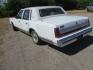 1989 White /White Lincoln Town Car (1LNBM82F7KY) with an V8 engine, Automatic transmission, located at 1725 US-68 N, Bellefontaine, OH, 43311, (937) 592-5466, 40.387783, -83.752388 - 1989 LINCOLN LUXURY TOWN CAR 5.0L V8, AUTO, Landau Top w/Coach Lights, White/White Leather Int., AM/FM/CASS, Opera Windows, Auto Lighting Power Antenna, PW, PL, Power Deck Release, Tilt Steering, Fingertip Speed Control, Alum Wire Wheels. Loaded with extras - Photo#2