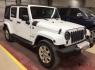 2015 White /Brown Jeep Wrangler Unlimited Sahara 4WD (1C4BJWEG8FL) with an 3.6L V6 DOHC 24V FFV engine, Auto transmission, located at 1725 US-68 N, Bellefontaine, OH, 43311, (937) 592-5466, 40.387783, -83.752388 - 2015 JEEP WRANGLER UNLIMITED SAHARA 4WD, 4D 3.6 V5, Auto, White W/Soft Convertible Black Top, Black Int., Front Bucket heated seat. Rear bench seat, AM/FM/CD/MP3/Sat, Heated PM, PW, PL, PB, PS Tilt/Cruise/Controls, Heat/A/C, Keyless Entry, Fog Lamps, Floor Mats, Rollover Prot. Bars, Running Boards/S - Photo#2