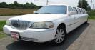 2004 White Lincoln Town Car (1LNHM83W44Y) with an 4.6-Liter 8 Cylinder Engine engine, located at 1725 US-68 N, Bellefontaine, OH, 43311, (937) 592-5466, 40.387783, -83.752388 - 2004 LINCOLN 180” SUPER STRETCH-ULTRA, White-Black Lth. J-Seat Int., Mirrored ceiling, AM-FM-CD-DVD-TV’s, bar w-champ-ice buckets & glassware, needs some exterior cosmetic workMAKE OFFER - Photo#0